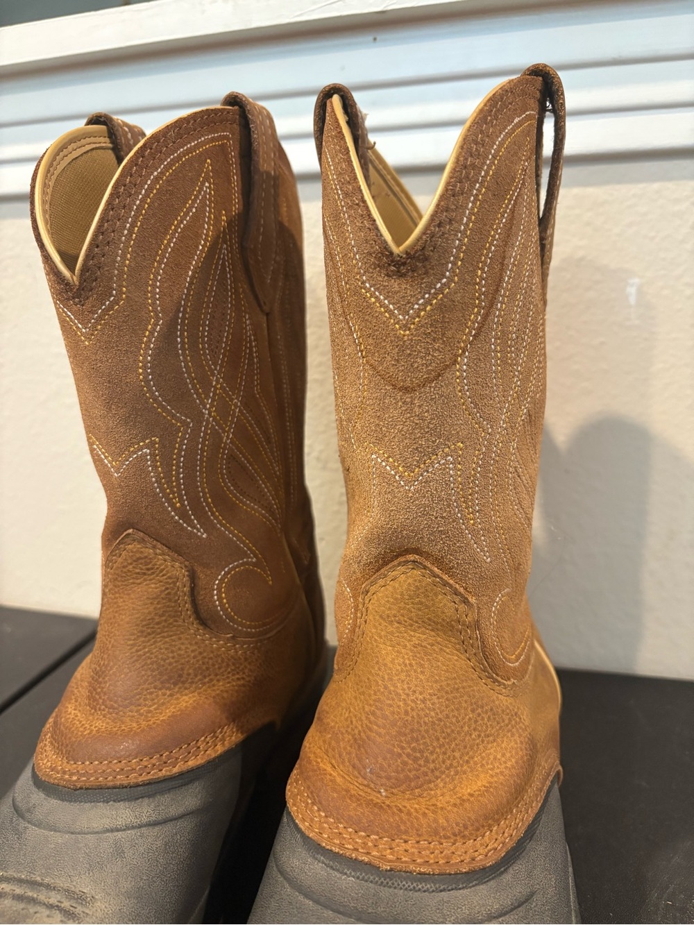 Ariat Whirlwind H20 Womens Brown Leather Boots Sz 9B  (10018668) - Picture 6 of 9